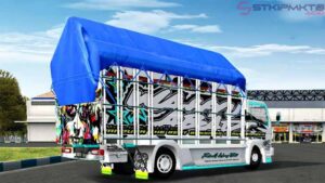 Download Mod Bussid Truck Canter Full Strobo Knalpot Serigala