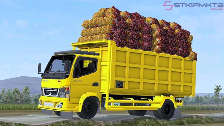 Download Mod Bussid Truck Canter Muatan Sawit