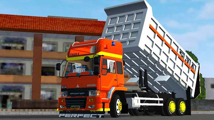 Fitur Mod Bussid Fuso Fighter 6x4 1