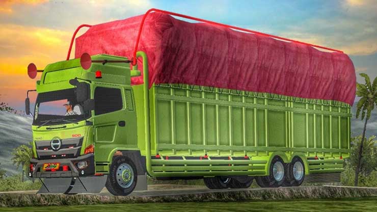 Fitur Mod Bussid Truck Hino 500 Tronton