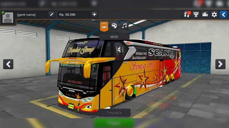 Mod Bus Racing Sempati Star JB3 Full Anim
