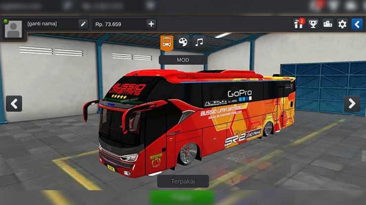 Mod Bus SR2 Bintang Racing