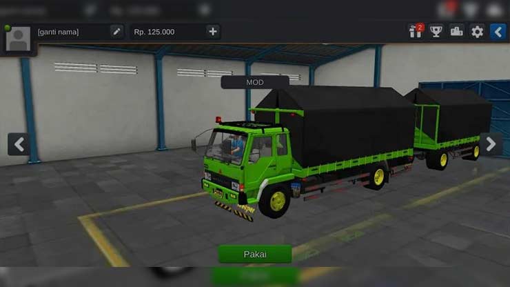 Mod Truck Fuso Gandeng