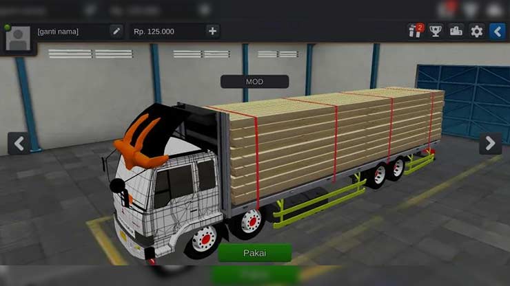 Mod Truck Fuso Papan