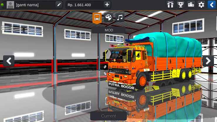 Mod Truck Fuso Putra Bogor Terpal