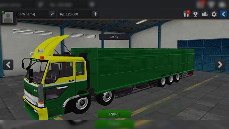Mod Truck Fuso TG Ragil Topi No Terpal