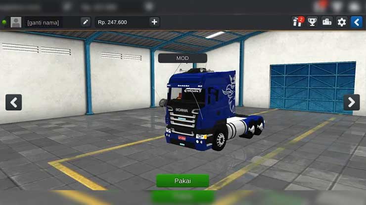 Truck Trailer SCANIA R580 Head Only