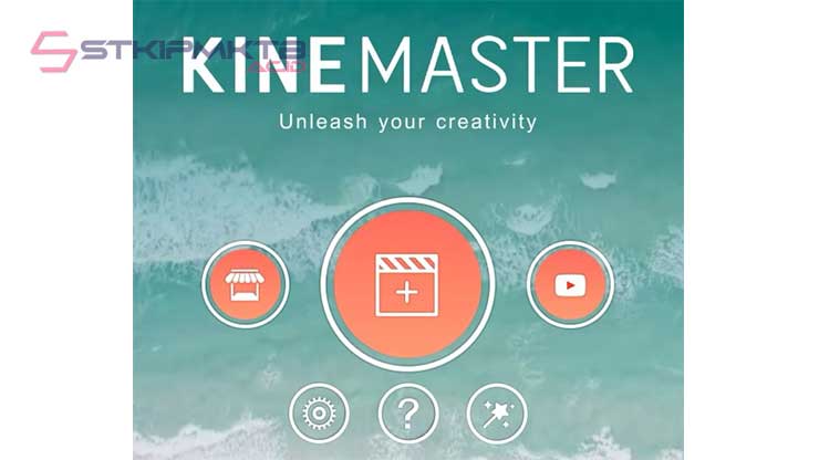 Buka aplikasi Kinemaster di perangkat Anda