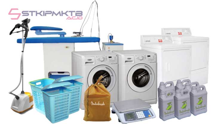 Jenis jenis Mesin dan Peralatan yang Dibutuhkan untuk Usaha Laundry