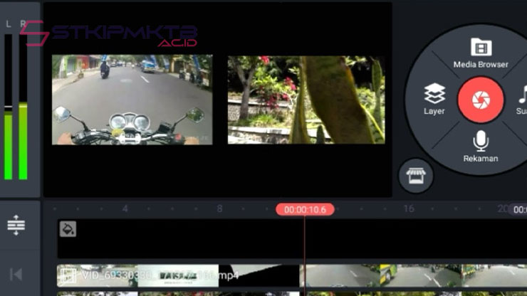 Langkah Langkah Menggabungkan Video dan Audio di Kinemaster
