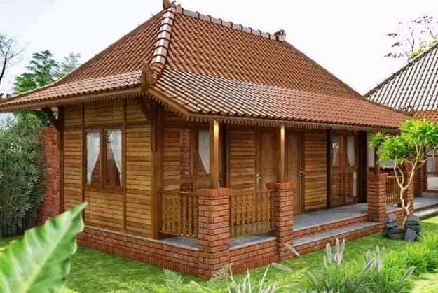 Desain Rumah Kayu Ukuran 4x6 04