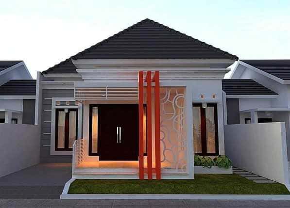 Desain Rumah Minimalis 9x12 Tampak Depan33