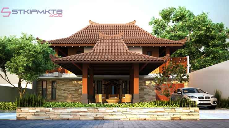Desain Teras Rumah Jawa Modern