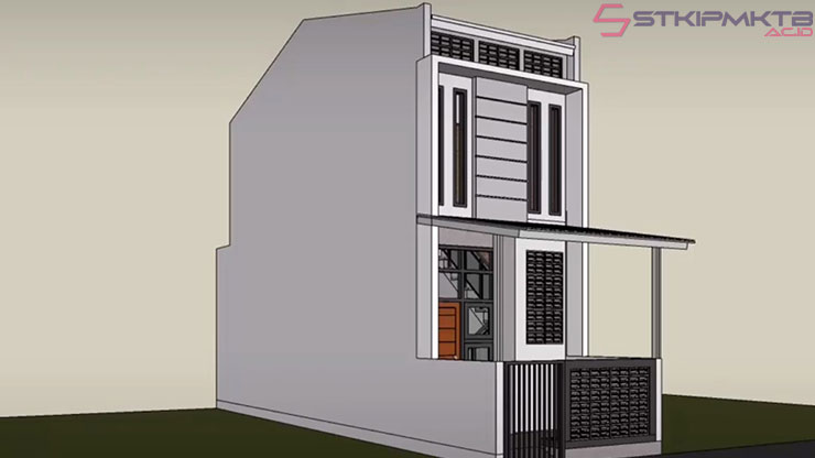 Tips Desain Rumah 4x12 meter